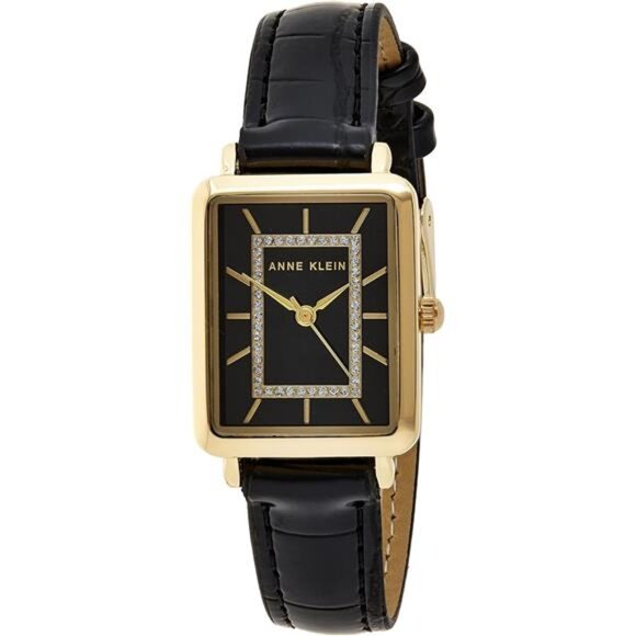 Accessories | Anne Klein Womens Glitter Accented Crocograin  display picture 3